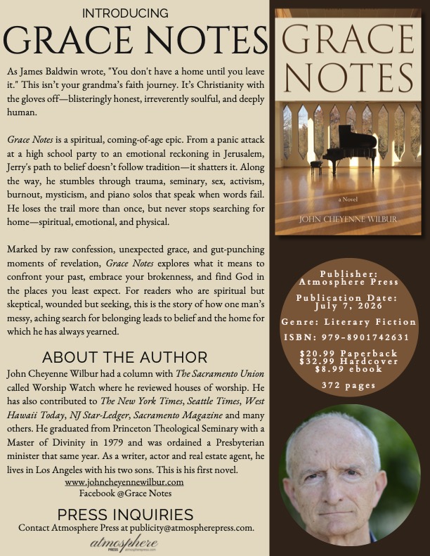 Grace Notes one-sheet - Atmosphere Press, July 7 2026
